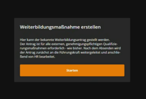 Ausbildungsanfrage Tool